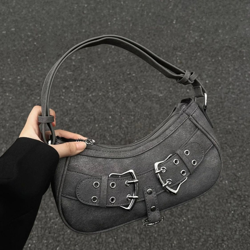 Torba ispod pazuha — urban stil, PU materijal, horizontalni četvrtast oblik, zatvarač, poliester podstava