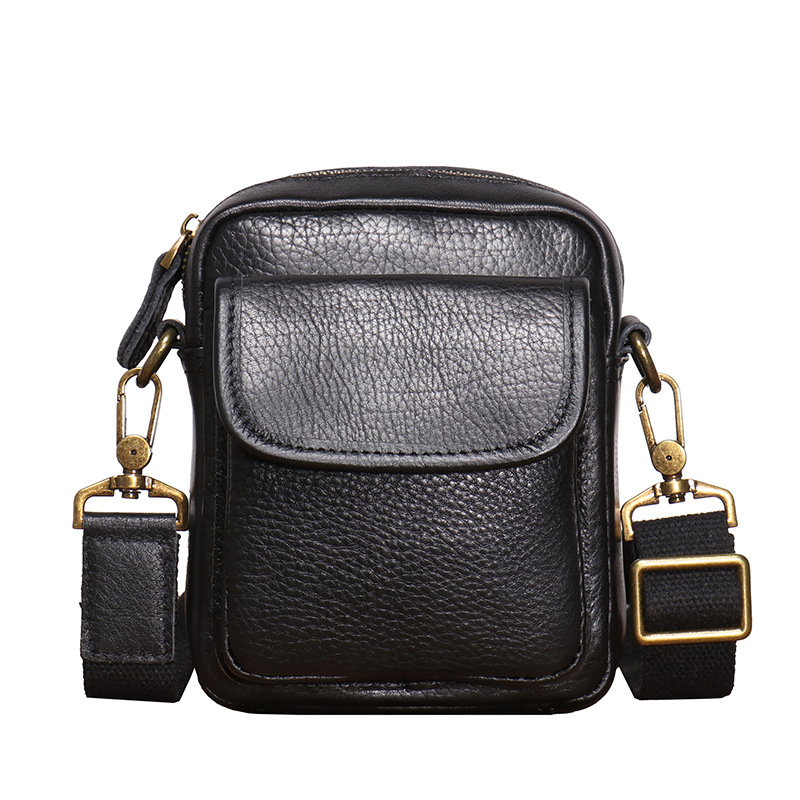 Vyrų odinė pečių rankinė – miesto paprastumas, aukštos kokybės oda, pamušalas poliesterio-bavlonių derinys, svorį mažinantis dizainas