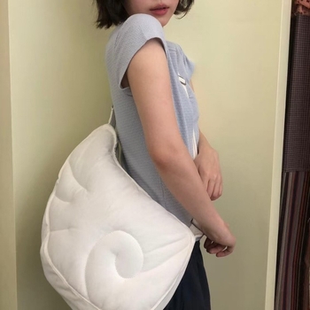 Krosbody torba - Unisex, Poliester, Unutarnja podstava od najlona, Skriven džep sa zatvaračem, Trodimenzionalni vanjski dizajn