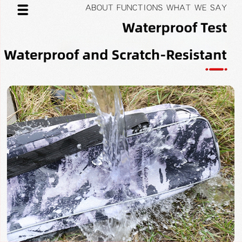 Cooloyu Horgászbot Táska Dupla- és Háromrétegű Rekeszekkel, Vízálló Ötvözet Anyagból, Márka Cooloyu, Kifejezetten Csalihoz, Damillal, Botodhoz és Orsóhoz