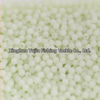 Φωσφορίζουσες χάντρες αλιείας, στρογγυλό σχήμα, πλαστικό υλικό, συσκευασία 1000 τεμάχια