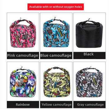 Τσάντα για ζωντανά ψάρια από Oxford ύφασμα, ενισχυμένη, διπλωτή, οξυγονωμένη, φορητή - Lichang Fishing Gear