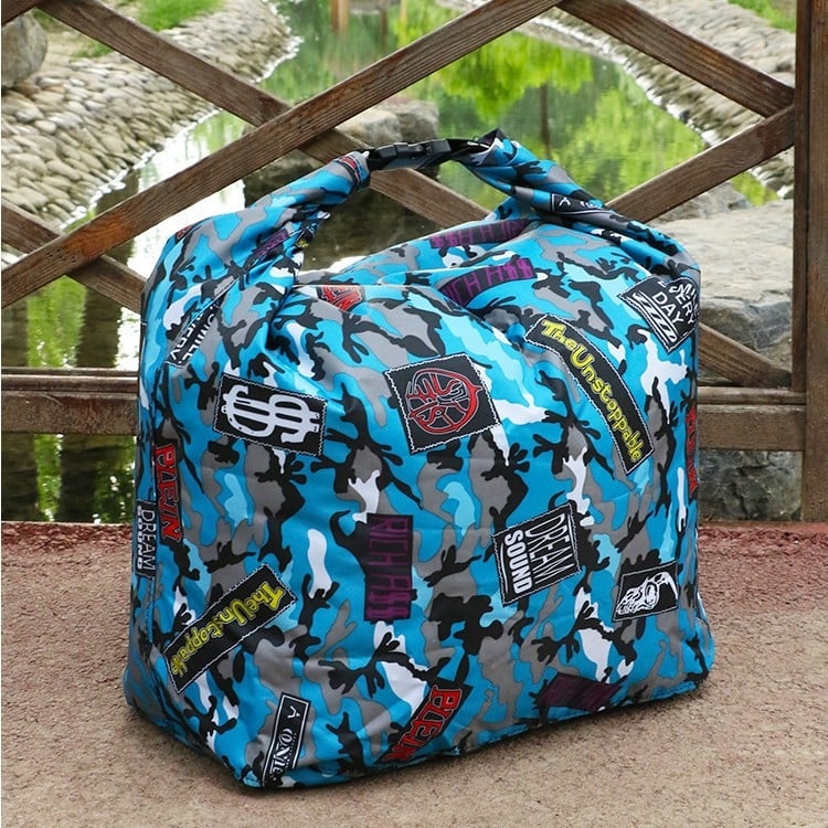 Τσάντα για ζωντανά ψάρια από Oxford ύφασμα, ενισχυμένη, διπλωτή, οξυγονωμένη, φορητή - Lichang Fishing Gear