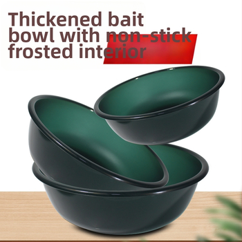 Σετ τριών ταψιών δολώματος, παχύτερο και βαθύτερο σχέδιο, μη κολλάει, PP υλικό.