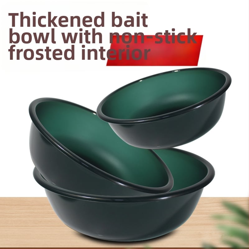 Σετ τριών ταψιών δολώματος, παχύτερο και βαθύτερο σχέδιο, μη κολλάει, PP υλικό.