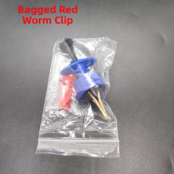 Πλαστικός κλιπ για σκουλήκι – συσκευή πρόσδεσης δολώματος για αλιεία