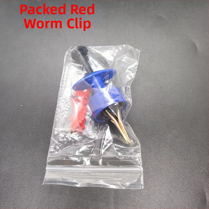 Πλαστικός κλιπ για σκουλήκι – συσκευή πρόσδεσης δολώματος για αλιεία