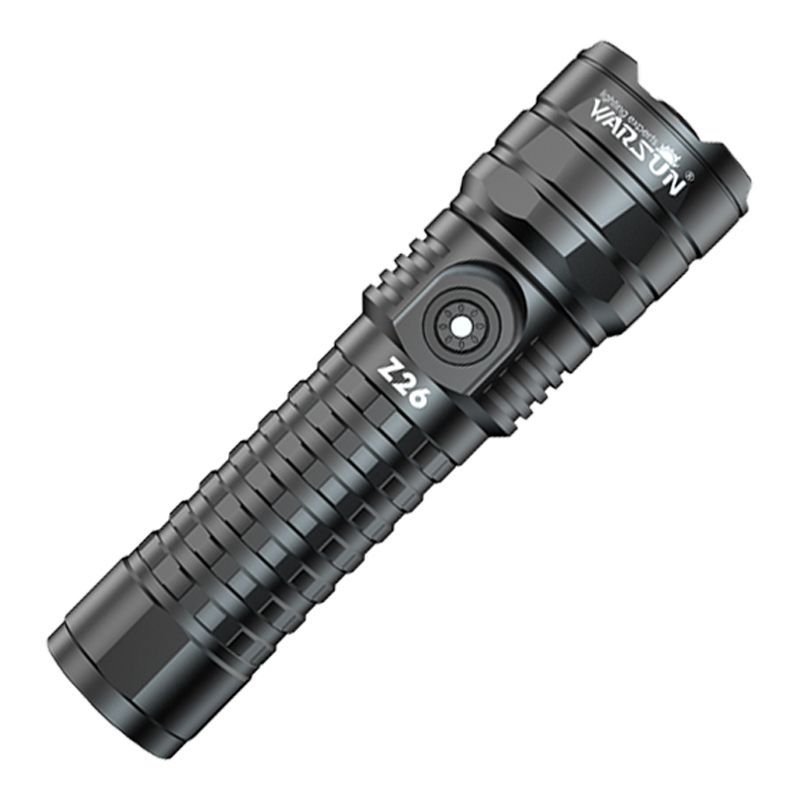 Фенер Z26 Warsun – LED фенер, зум, обхват над 500 м, презареждаем, алуминиева сплав
