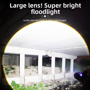 Фенер с ултраяр зум светлина, LED чип Clowicsr, LED тип LED, напрежение ≤36V, алуминиев корпус