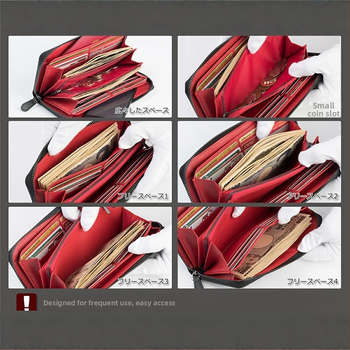 Muški novčanik sa zatvaračem, uzorak ugljena, YKK zatvarač, horizontalni kvadratni oblik, pretinci za novac, kartice i kovance