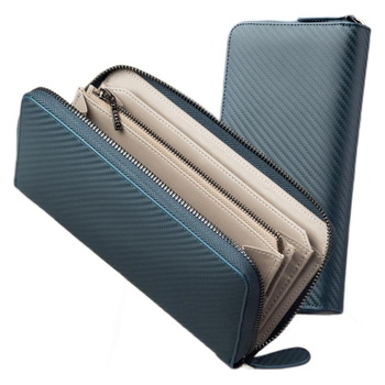 Muški novčanik sa zatvaračem, uzorak ugljena, YKK zatvarač, horizontalni kvadratni oblik, pretinci za novac, kartice i kovance