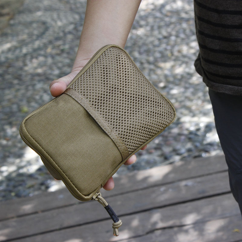 Välitaktikaline vöökotkott — Tyco Tiko, 1000D veekindel nailon, SBS tõmblukk; hingav, veekindel, ultra kerge, kulumiskindel; mahub telefon, märkmik ja kaart