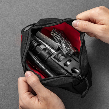 KOSIBATE Väljapoolne EDC kaardikott – kaasaskantav kaartide hoidja, vastupidav kulumise, lõikekaitse, taskuorganisaator, polüester