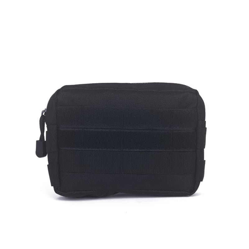 MOLLE-kompatibilis kültéri EDC táska, uniszex, kamufláz, poliészter