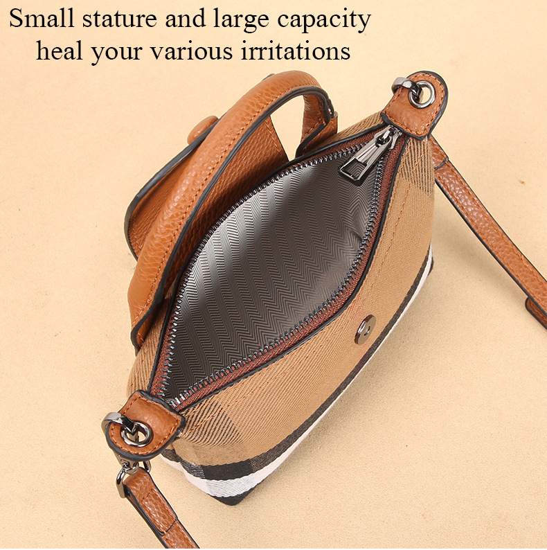 Geantă crossbody pentru femei, din PU, cu dungi — închidere cu clapă, stil urban simplu, geantă de umăr