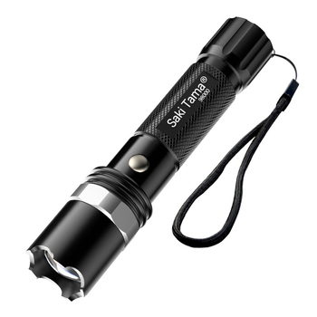 Фенер T6 LED, 10W, алуминиева сплав, презареждаем, 18650 батерия