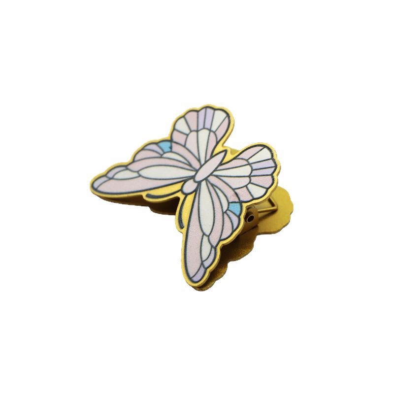 Портфейл с пеперуден клип, метална конструкция, двустранен печат, офисно съхранение