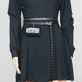 Accesoriu pentru rochie – stil unisex, piele PU, căptușeală PU, Primăvara 2024, Deschidere: Acoperită, potrivit pentru asortări zilnice (Stil: Unisex; Material: PU; An/Sezonă: Primăvara 2024; Căptușeală: PU; Deschidere: Acoperită)