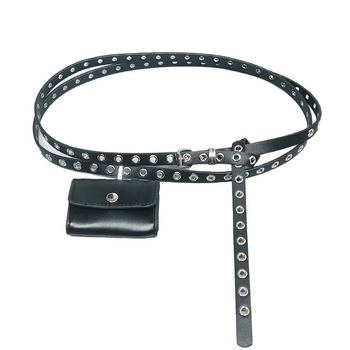 Accesoriu pentru rochie – stil unisex, piele PU, căptușeală PU, Primăvara 2024, Deschidere: Acoperită, potrivit pentru asortări zilnice (Stil: Unisex; Material: PU; An/Sezonă: Primăvara 2024; Căptușeală: PU; Deschidere: Acoperită)