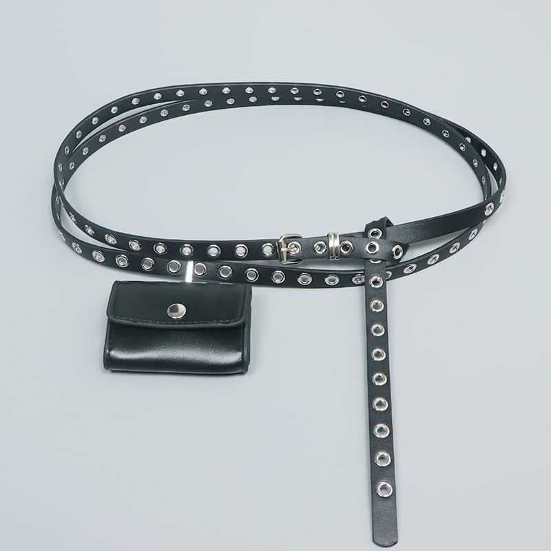 Accesoriu pentru rochie – stil unisex, piele PU, căptușeală PU, Primăvara 2024, Deschidere: Acoperită, potrivit pentru asortări zilnice (Stil: Unisex; Material: PU; An/Sezonă: Primăvara 2024; Căptușeală: PU; Deschidere: Acoperită)