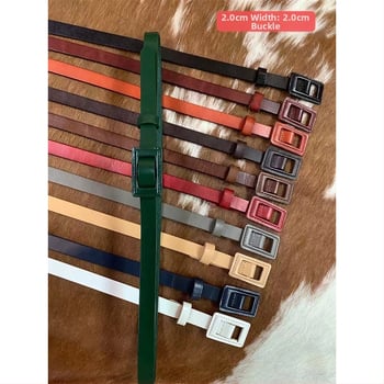 Naiste ehtne nahast vöö: ülemise kihiga veisnahk, nõelaga klõps, taimedelt töödeldud nahk