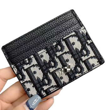 Ultra-tanki kartični držač od platna s višestrukim pretincima za kartice, unisex, PU podstava