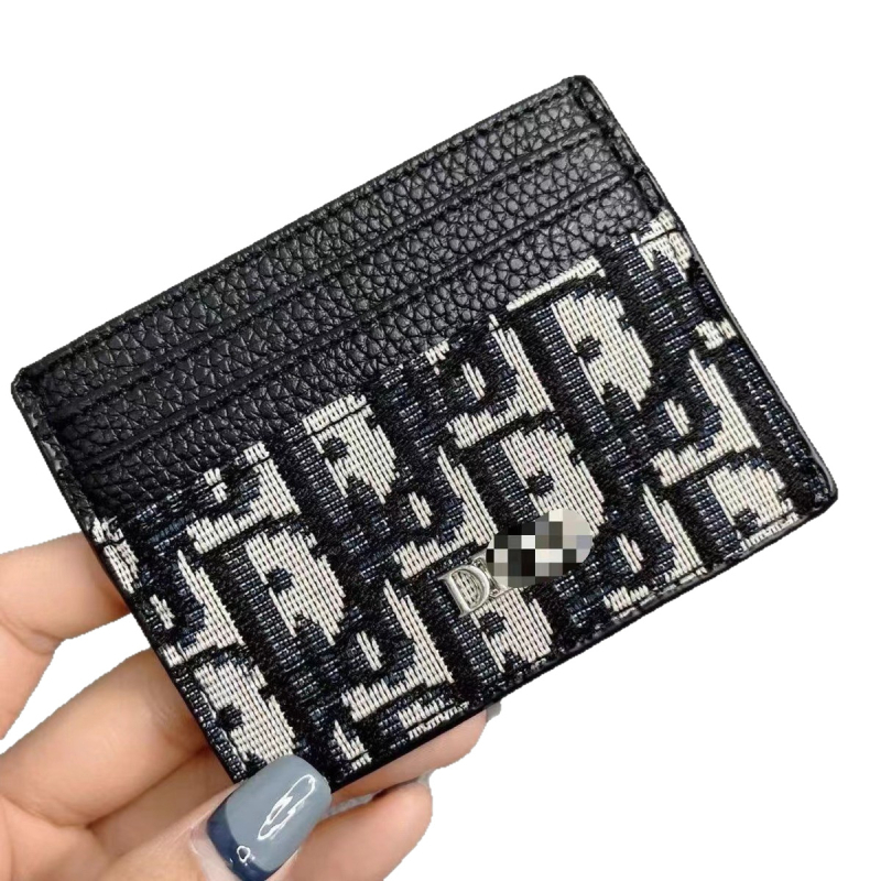 Ultra-tanki kartični držač od platna s višestrukim pretincima za kartice, unisex, PU podstava
