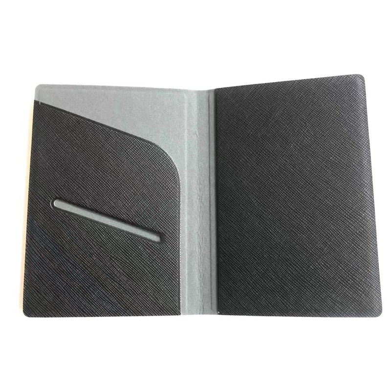 Etui za putovnicu i certifikate s PU kožnim kućištem, kompaktni putni dodatak, proširiva funkcija, gradski minimalistički stil, unisex