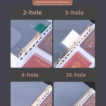 Poetry Bear PVC užtrauktukas bylų dėklas su lenktomis kraštomis dokumentų saugojimui