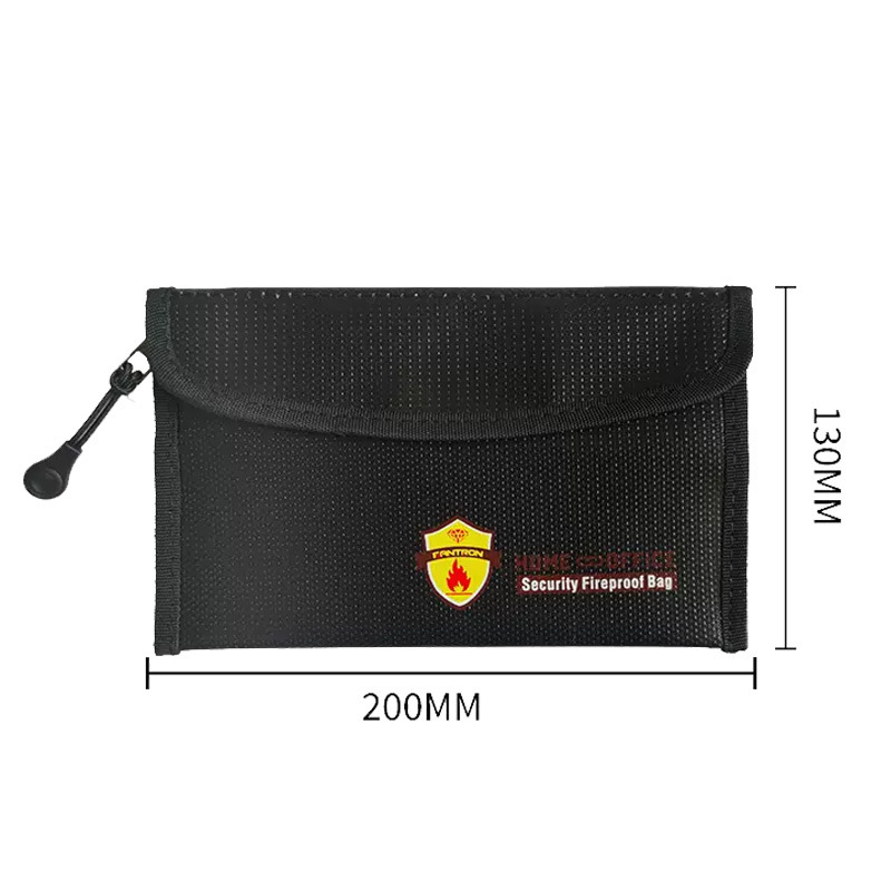 Geantă de depozitare baterie externă – rezistentă la foc și apă, cu fermoar, formă dreptunghiulară, din Fiberglass