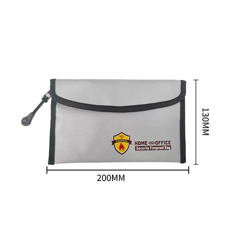 Geantă de depozitare baterie externă – rezistentă la foc și apă, cu fermoar, formă dreptunghiulară, din Fiberglass