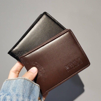 Holder pentru permis de conducere, din piele naturală, Model 0738, Portofel cu 1 pli, Suport pentru documente – unisex