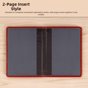 Husă pentru pașaport și documente, material PVC, căptușeală PU, design monocrom, unisex, toamnă 2024