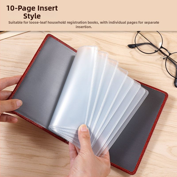 Husă pentru pașaport și documente, material PVC, căptușeală PU, design monocrom, unisex, toamnă 2024