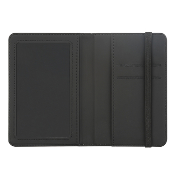 Portofel pentru pașaport și suport pentru documente cu personalizare, material PU, căptușeală PU, primăvara 2025