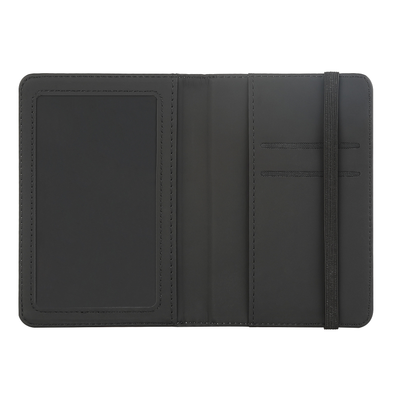 Portofel pentru pașaport și suport pentru documente cu personalizare, material PU, căptușeală PU, primăvara 2025