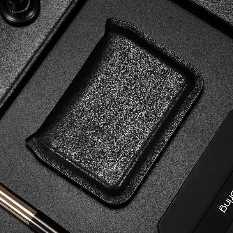 NEWBRING K30CXKB Kožni držač kartica – Unisex, za identifikaciju i više kartica, za svakodnevnu upotrebu