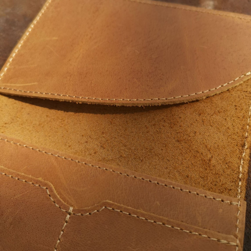 Holder pașaport și carduri din piele naturală, unisex, model 5503, cu 1 compartiment pliabil, rezistent la apă, extensibil