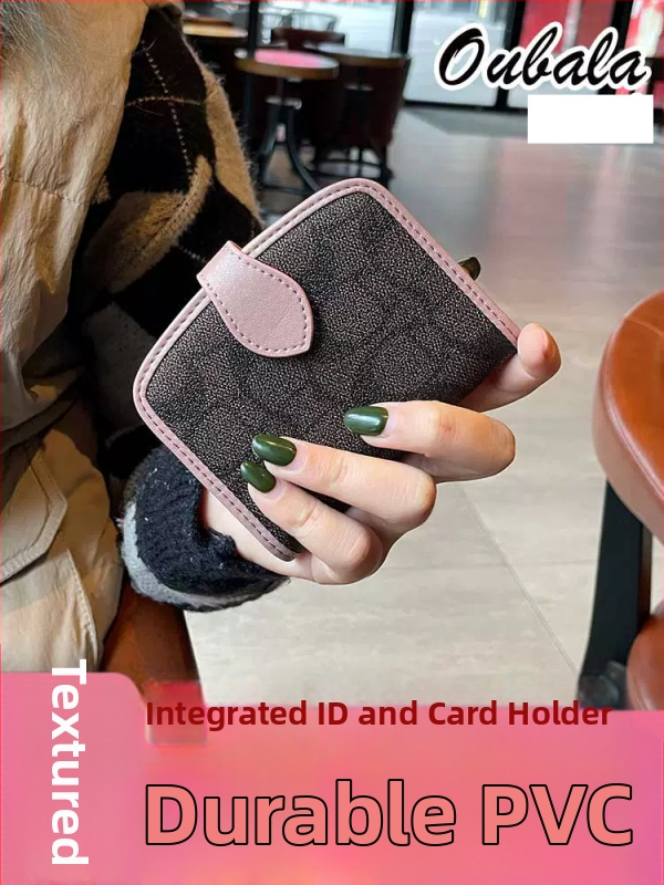 Sõiduki juhiloa kaitsekott, PVC dokumentide ja kaartide hoidja, Naistele mõeldud kaardikott tähemärkide mustriga, polüestri vooder, laiendamise funktsioon