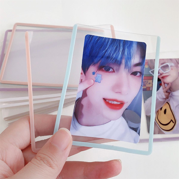 Držač kartica za Polaroid fotografije, plastični materijal, korejski stil, dvostransko laminirano kućište.