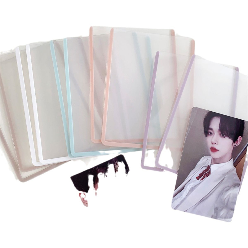 Držač kartica za Polaroid fotografije, plastični materijal, korejski stil, dvostransko laminirano kućište.