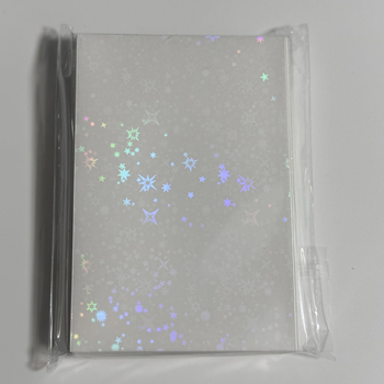 Plastični držač kartica, dvostruki mat završetak, laserski dizajn zvjezdice, modern stil