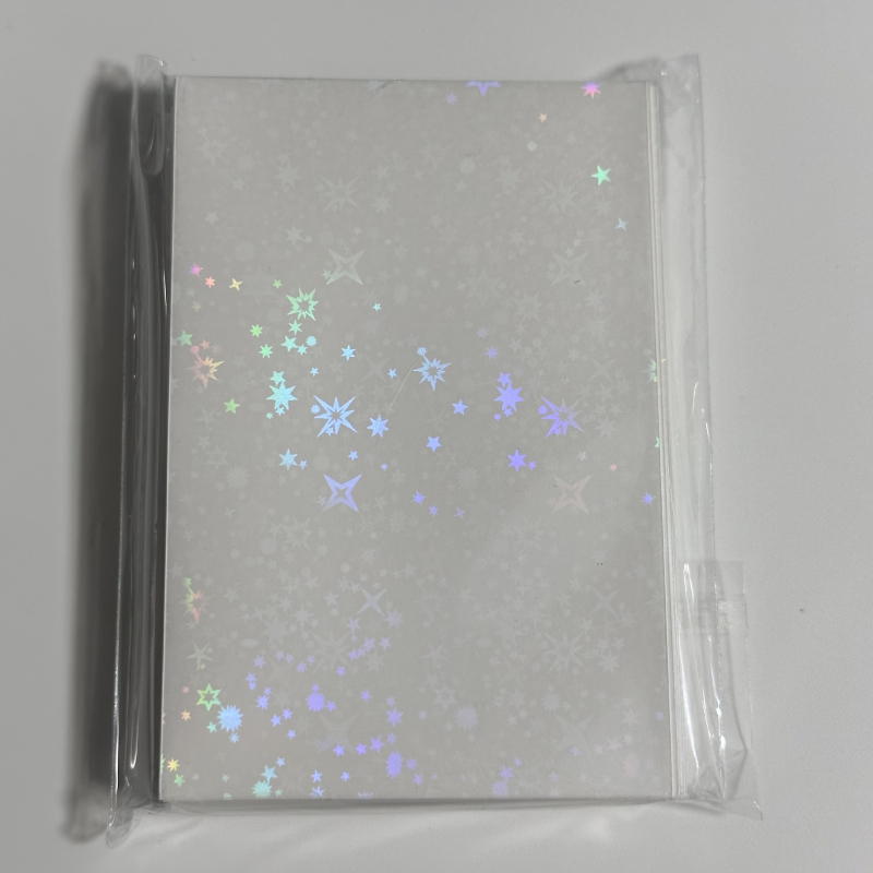 Plastični držač kartica, dvostruki mat završetak, laserski dizajn zvjezdice, modern stil