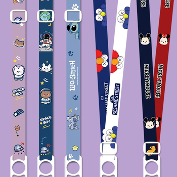 Каишка за бутилка вода с държач за карта, полиестер, модерен стил