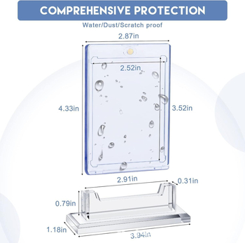 Държач за карти от Xuefeng, PS материал, модерен минимализъм