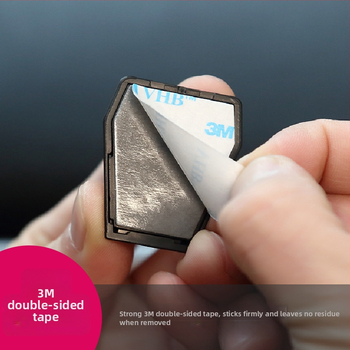 Κλιπ καρτών αυτοκινήτου — πολυχρηστικός κλιπ στερέωσης καρτών, θήκη εισιτηρίων και πιστοποιητικών (ABS, 44×34×16 mm, διαθέσιμη παραμετροποίηση)