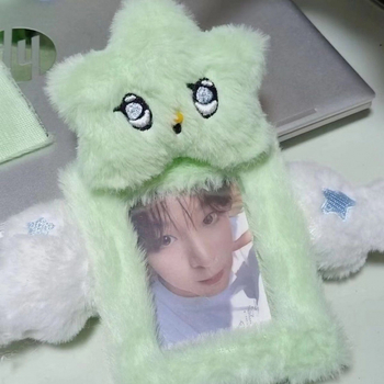 Plyšový držiak kariet s príveskom NCT Wish Star - unisex, cestovný štýl, denné použitie