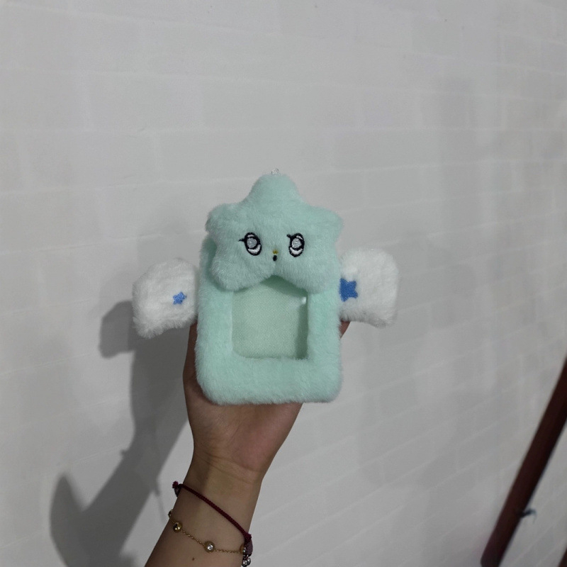 Plyšový držiak kariet s príveskom NCT Wish Star - unisex, cestovný štýl, denné použitie