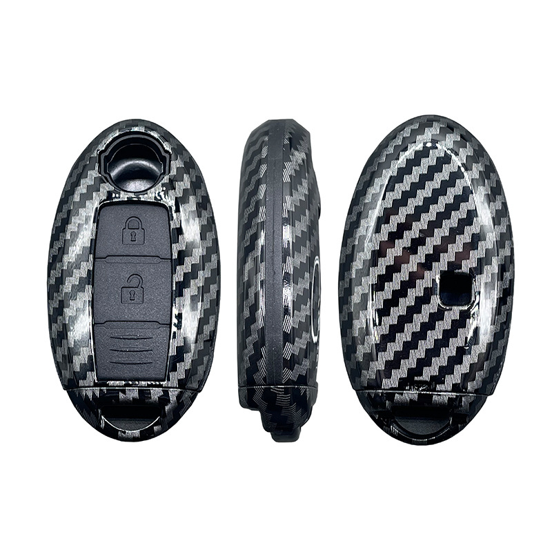 Carcasă pentru cheie Nissan pentru Teana, Tiida, Qashqai și X-Trail | Material PVC | Stil simplu | Fără personalizare