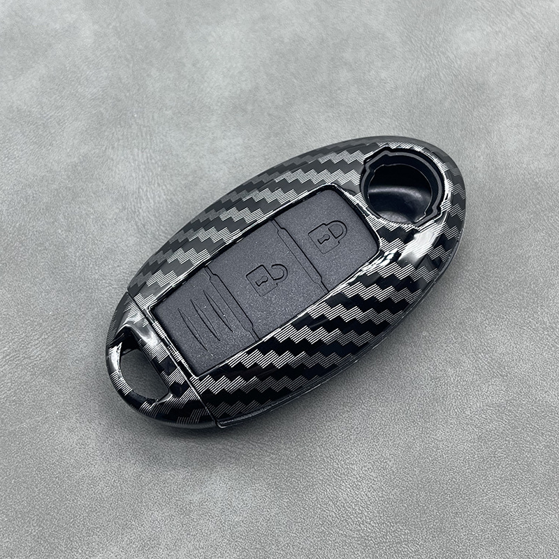 Carcasă pentru cheie Nissan pentru Teana, Tiida, Qashqai și X-Trail | Material PVC | Stil simplu | Fără personalizare